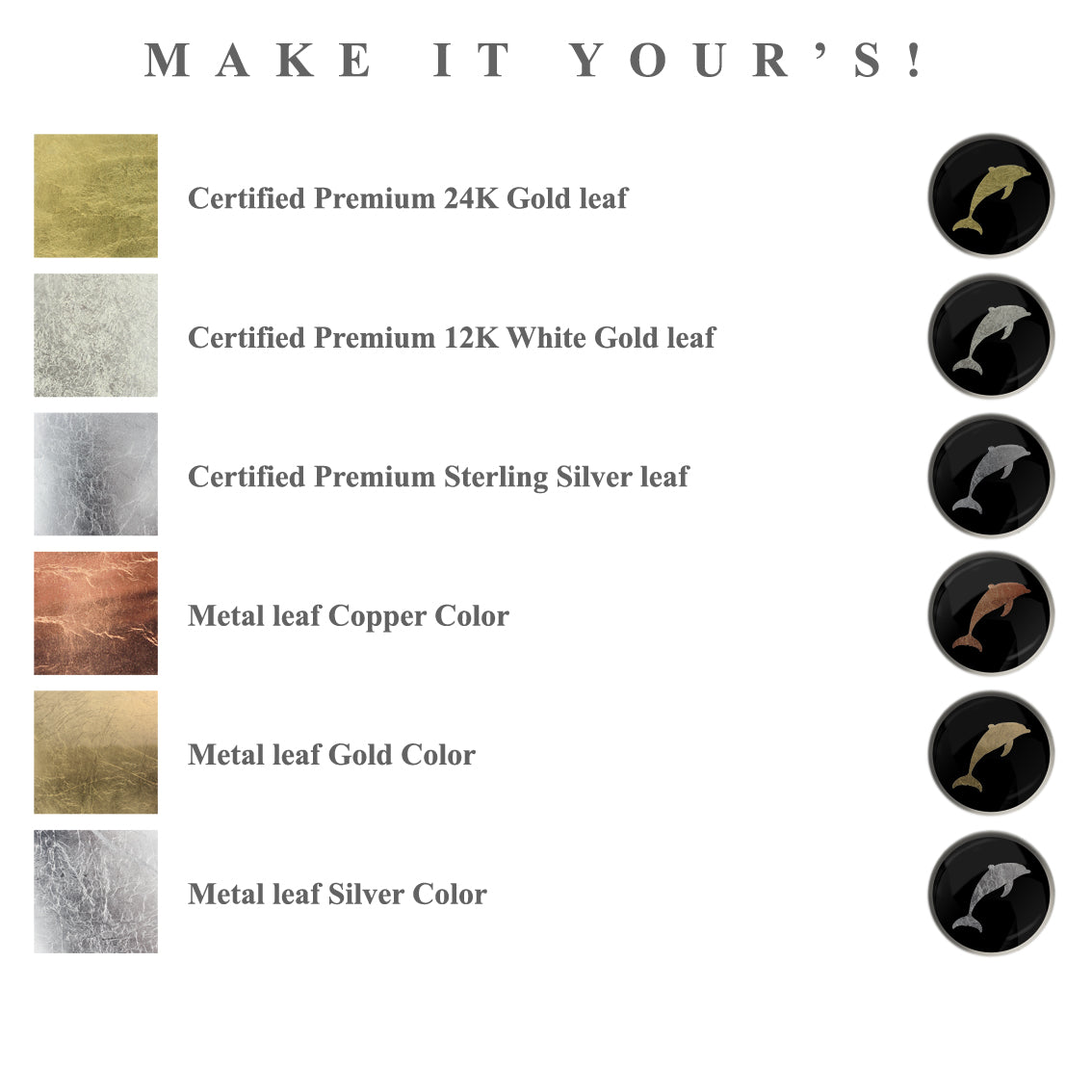 DOLPHIN CIRCLE PENDANT ON A CHAIN NECKLACE - MFY159 - in Circle Box