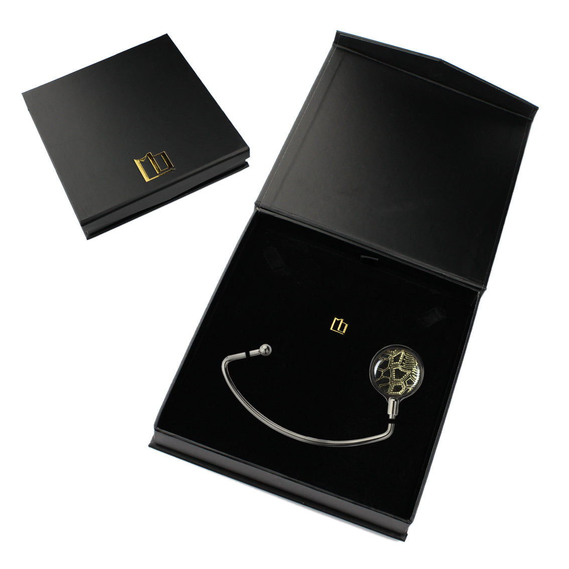 ELSIE GOLD AND BLACK ELEGANT HANDBAG HOOK - SD242