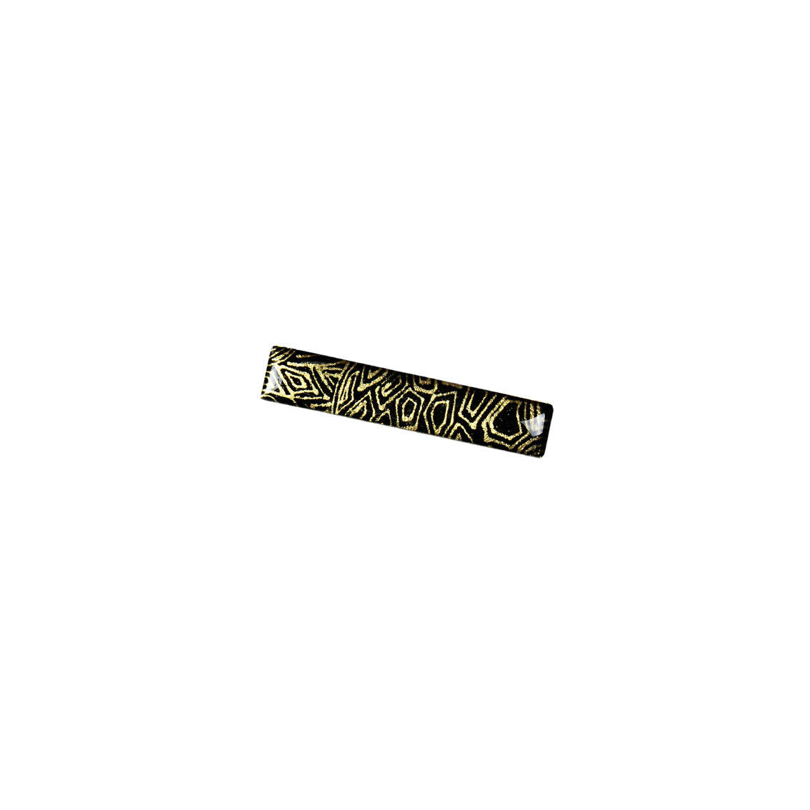 ELSIE GOLD AND BLACK ELEGANT TIE-CLIP - SD240