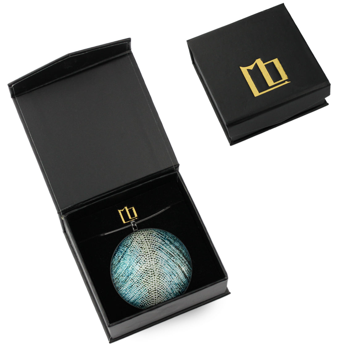 FABRIANNE MULTICOLOR LARGE CIRCLE PENDANT ON A CHAIN NECKLACE - SD369