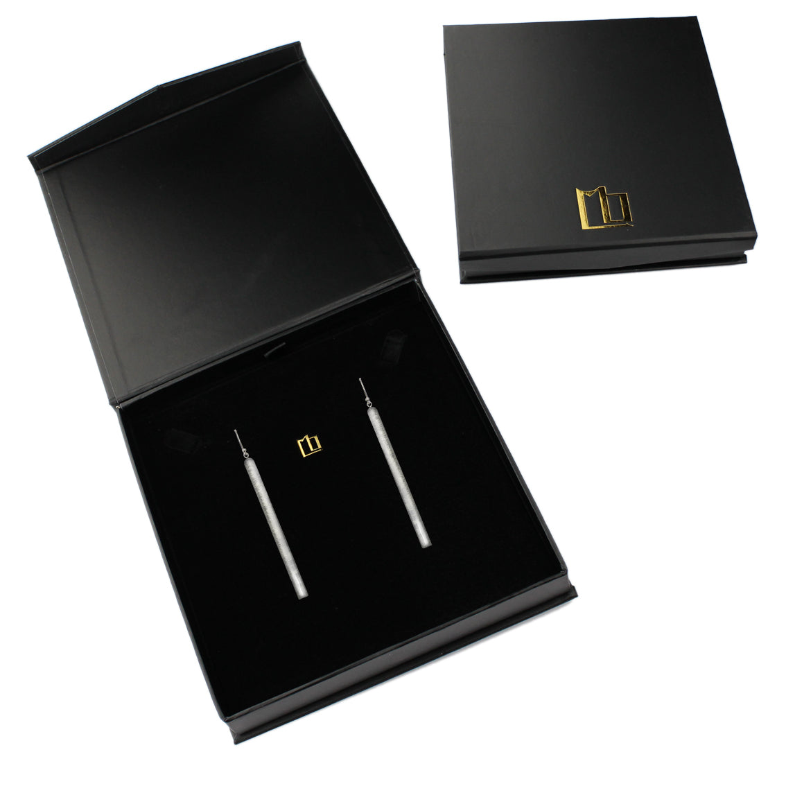 LONG BAR STATEMENT EARRINGS - ST003