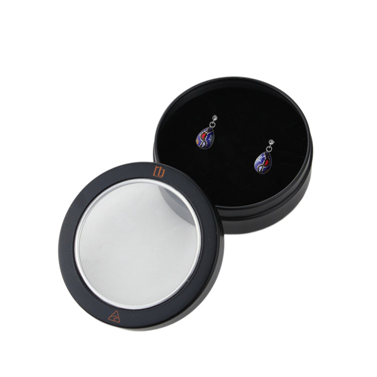 OTTO STAR BLUE XS DROP EARRINGS - SD482 - in Circle Box