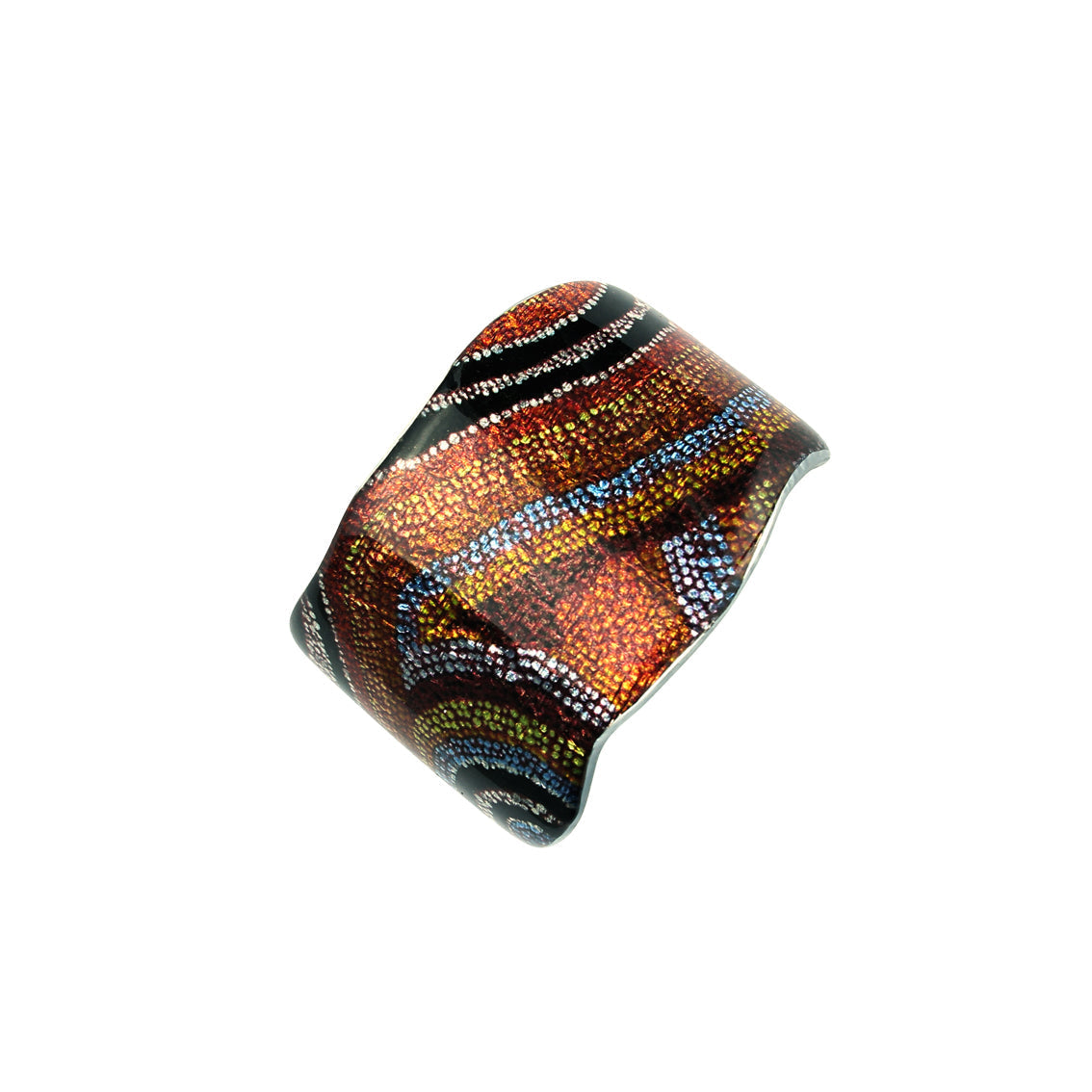 STAR ORANGE ADJUSTABLE STATEMENT BRACELET - SD211