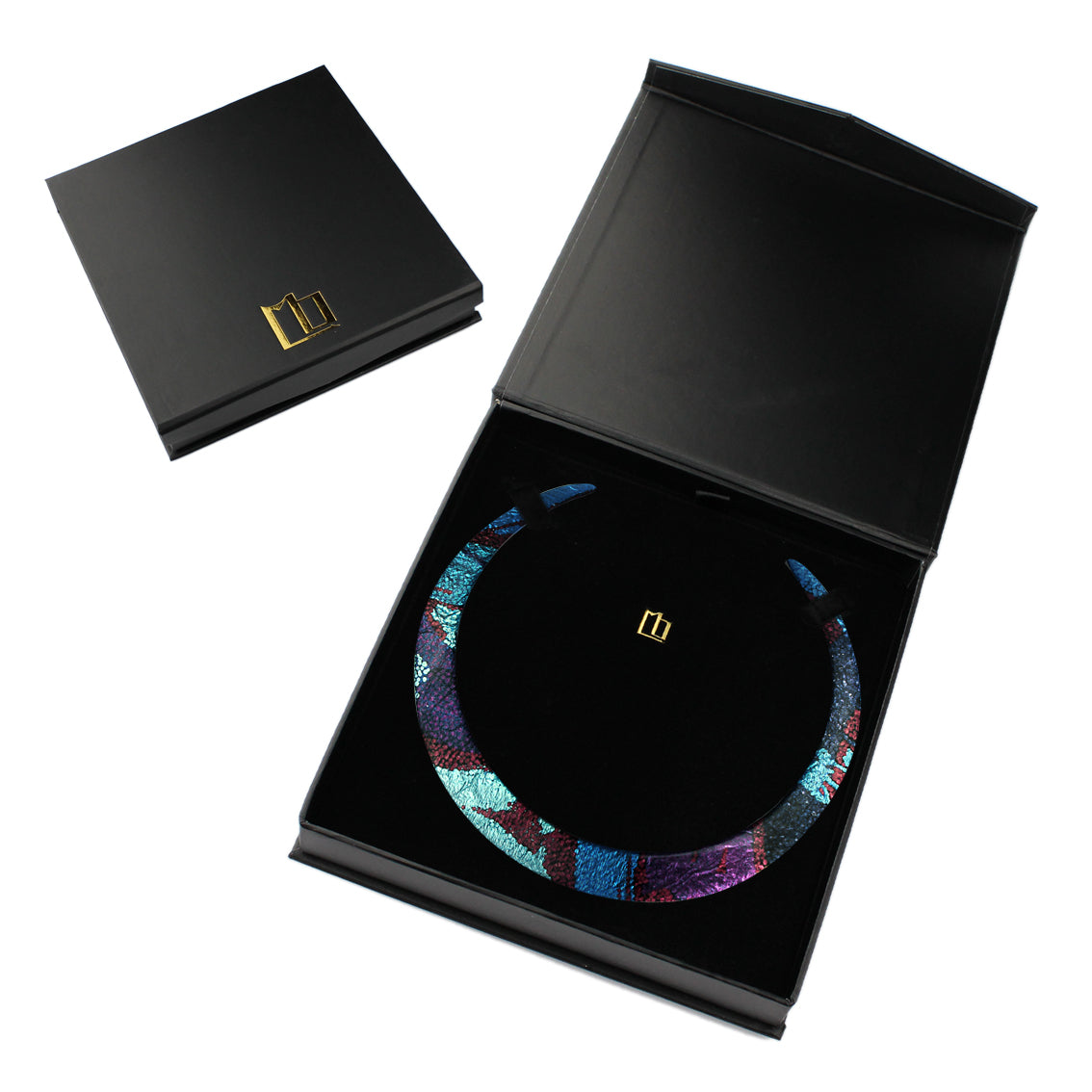 PAULINE BLUE EMU DREAMING ADJUSTABLE FITTED NECKLACE - SD281