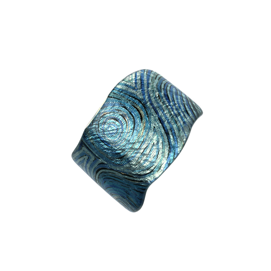 PAULINE GALLAGHER MINA BLUE ADJUSTABLE STATEMENT BRACELET - SD062