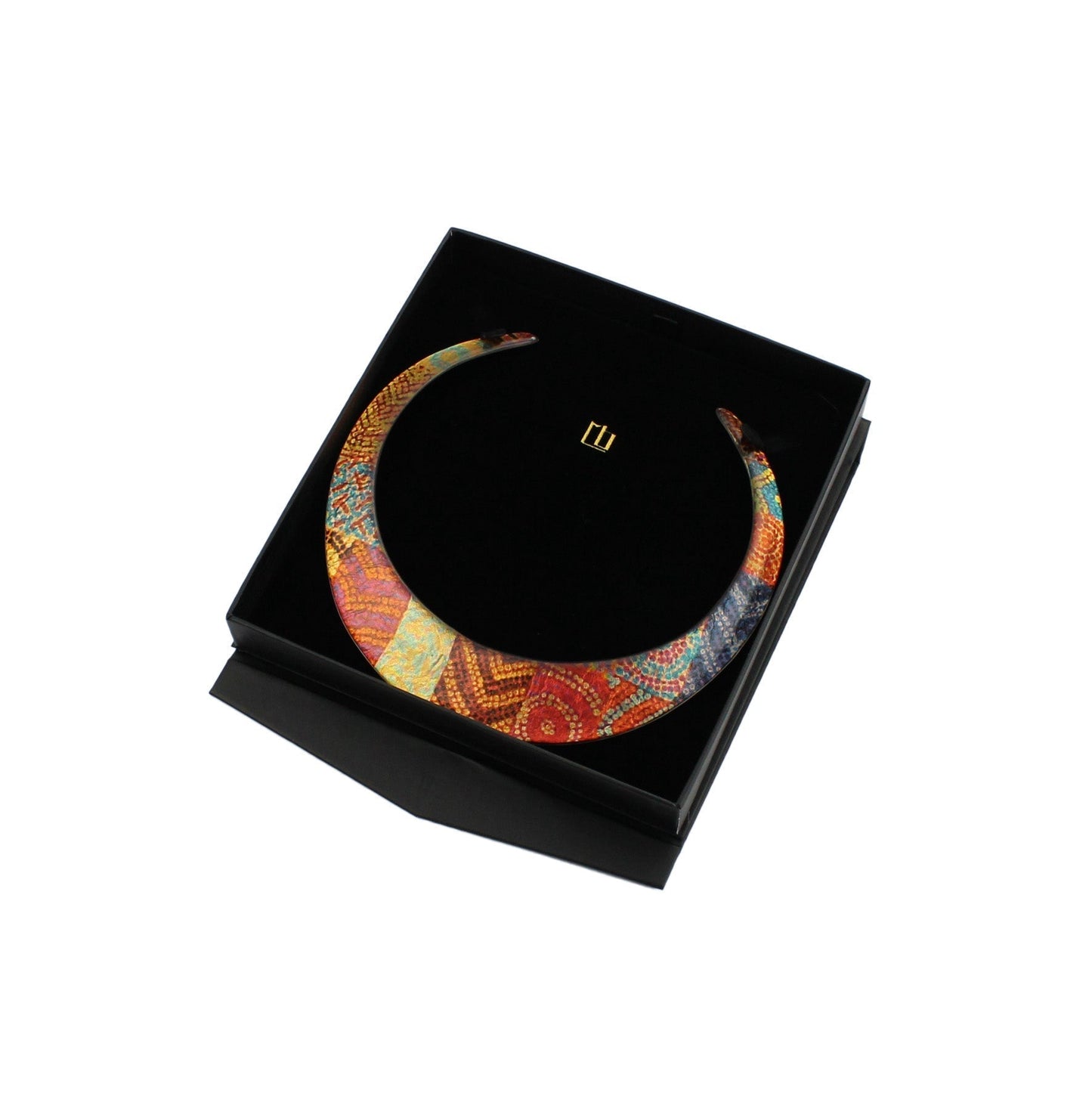 ADRIANA MULTI COLOR ADJUSTABLE FITTED NECKLACE - D027