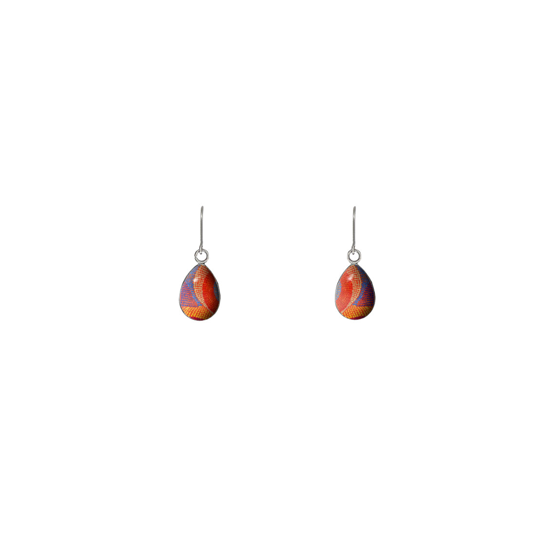 AGNES MULTI COLOR DANGLE XS DROP EARRINGS - SD377S - on Satchel