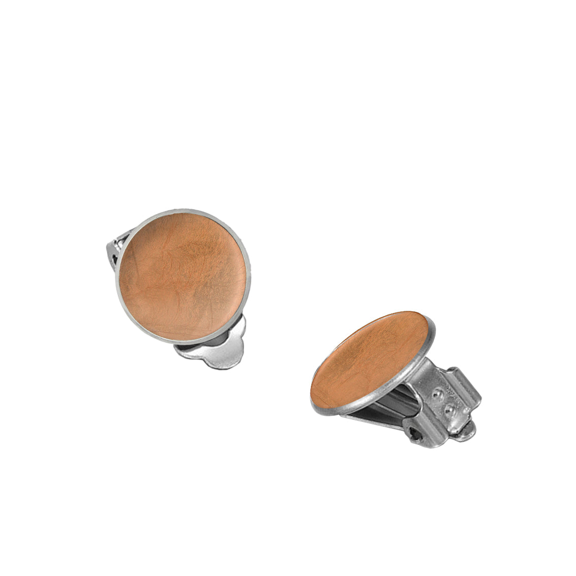 ASTRE MEDIUM CIRCLE CLIP-ON EARRINGS - F136