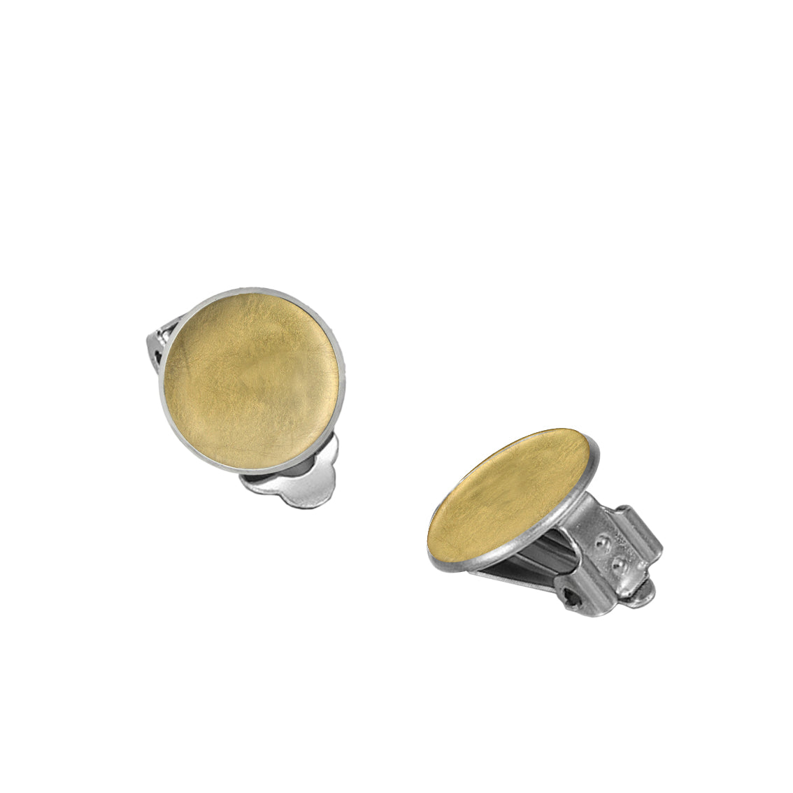 ASTRE MEDIUM CIRCLE CLIP-ON EARRINGS - F136