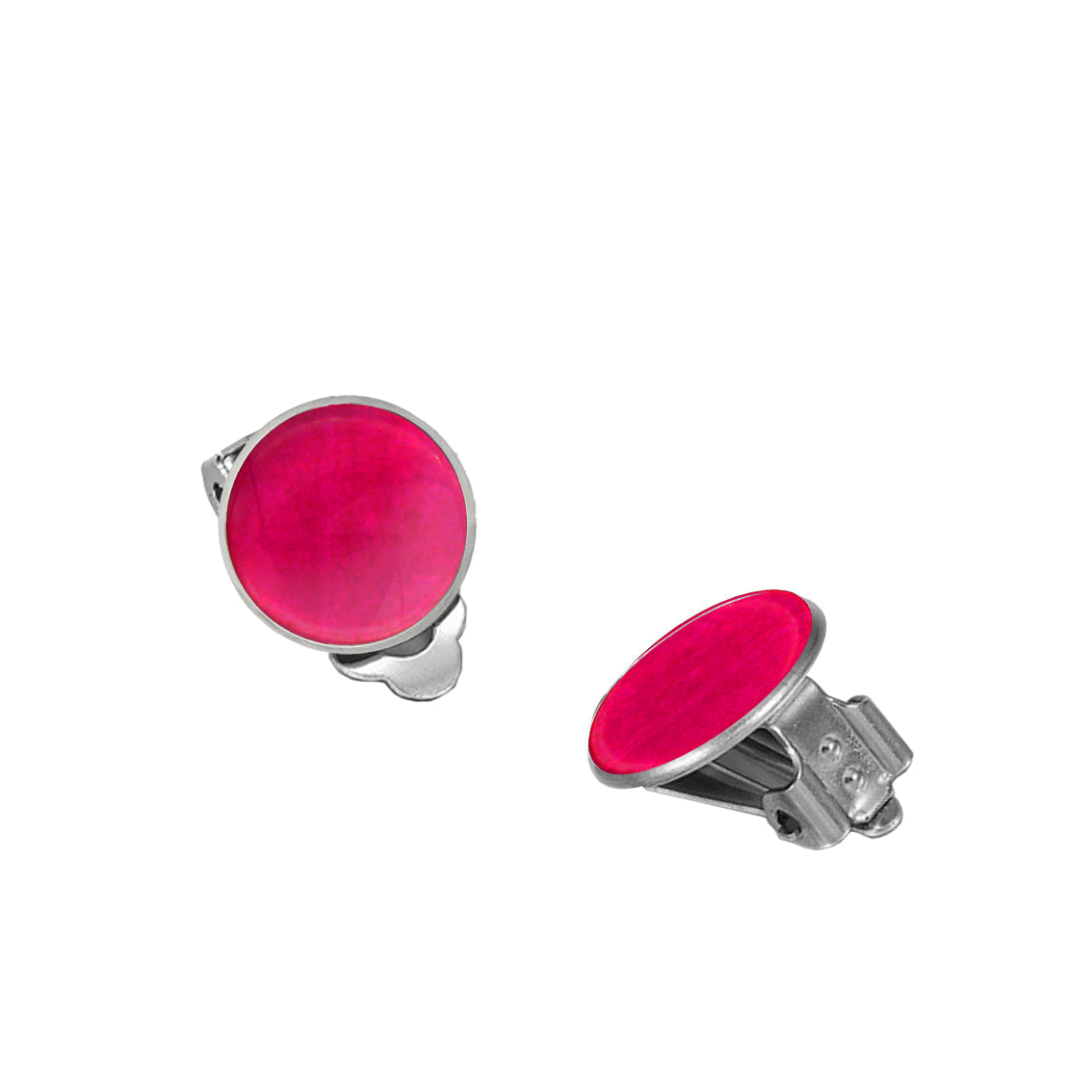 ASTRE MEDIUM CIRCLE CLIP-ON EARRINGS - F136