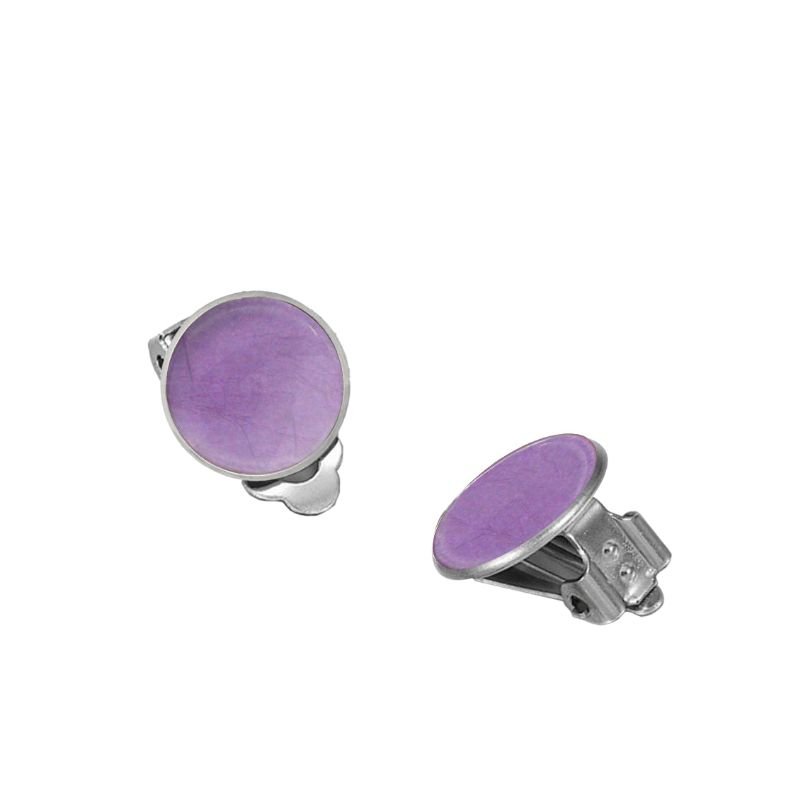 ASTRE MEDIUM CIRCLE CLIP-ON EARRINGS - F136