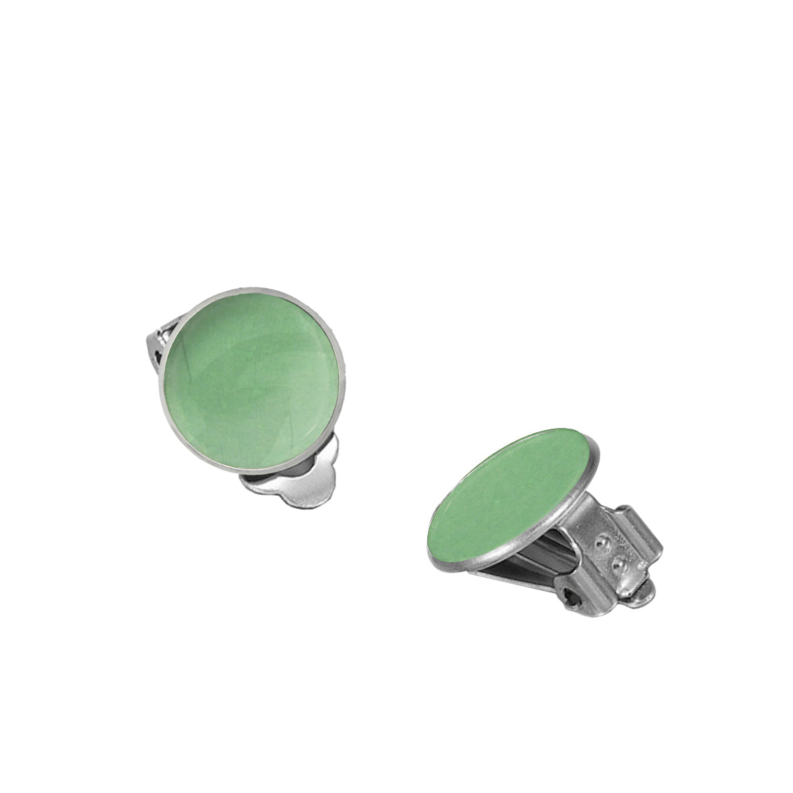 ASTRE MEDIUM CIRCLE CLIP-ON EARRINGS - F136