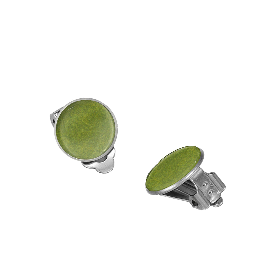 ASTRE MEDIUM CIRCLE CLIP-ON EARRINGS - F136