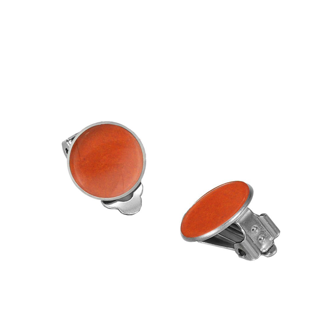 ASTRE MEDIUM CIRCLE CLIP-ON EARRINGS - F136