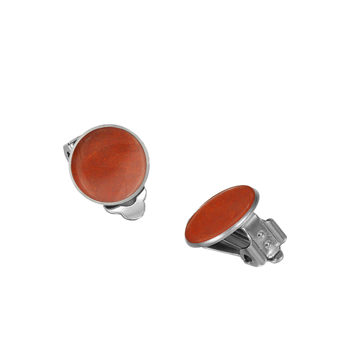 ASTRE MEDIUM CIRCLE CLIP-ON EARRINGS - F136