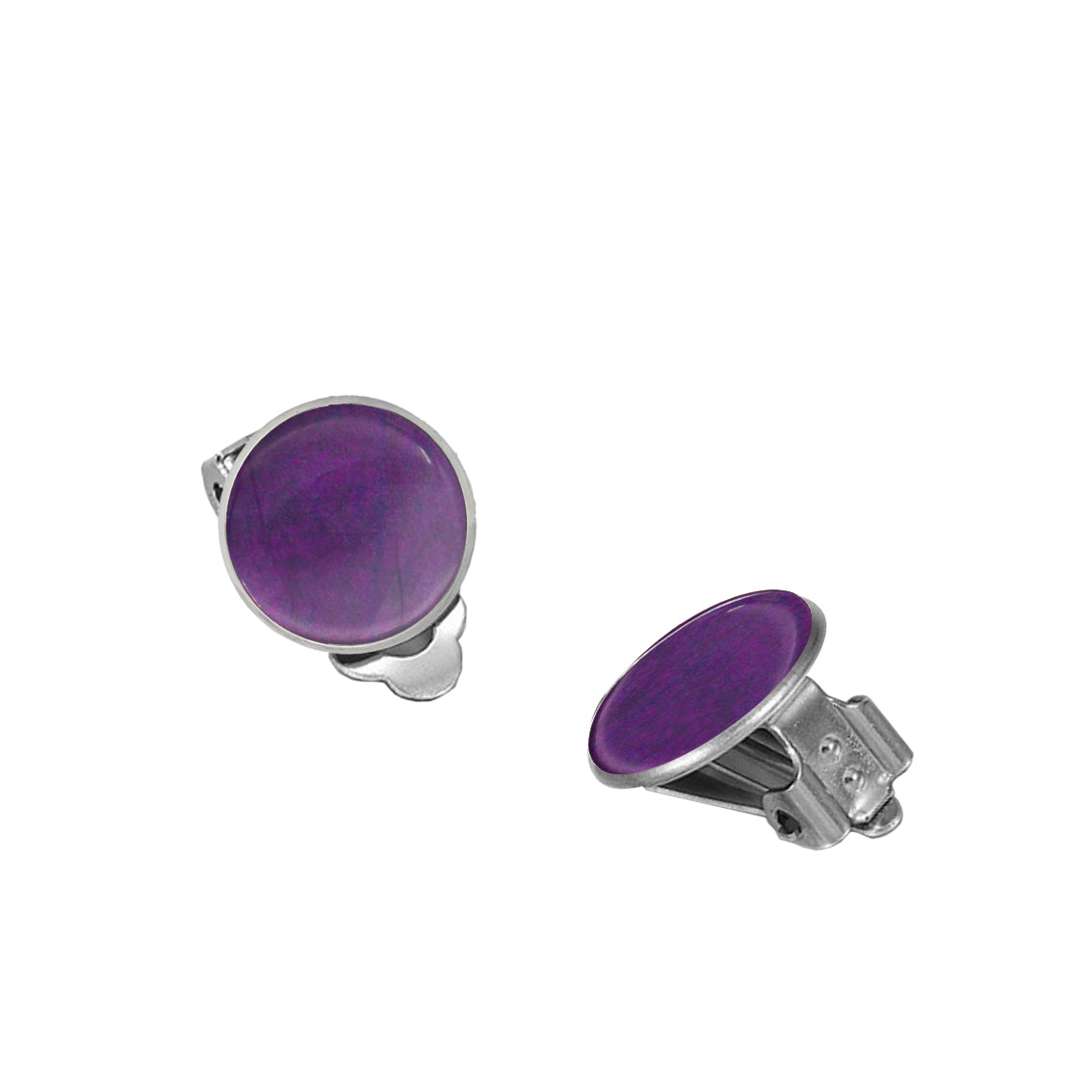 ASTRE MEDIUM CIRCLE CLIP-ON EARRINGS - F136