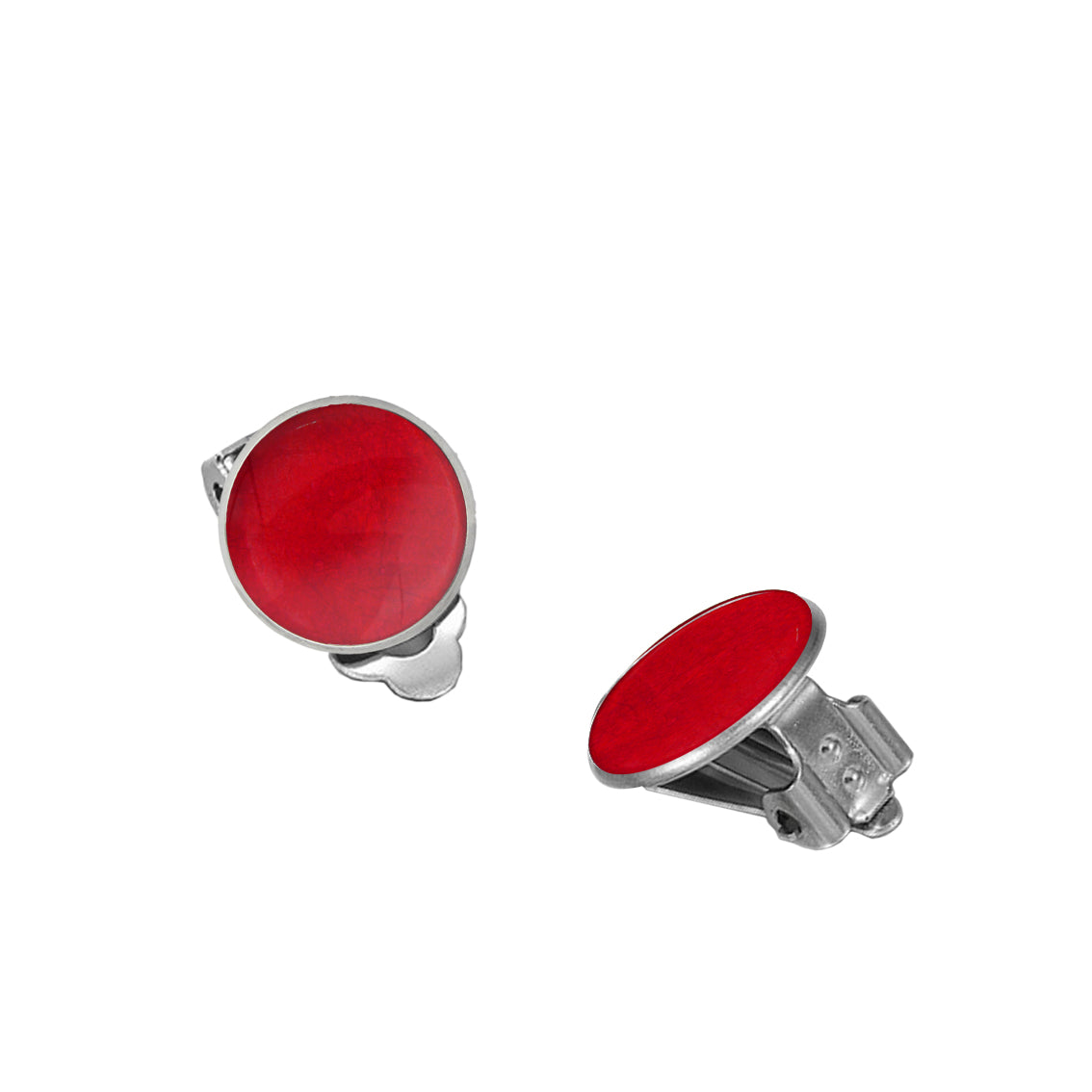 ASTRE MEDIUM CIRCLE CLIP-ON EARRINGS - F136