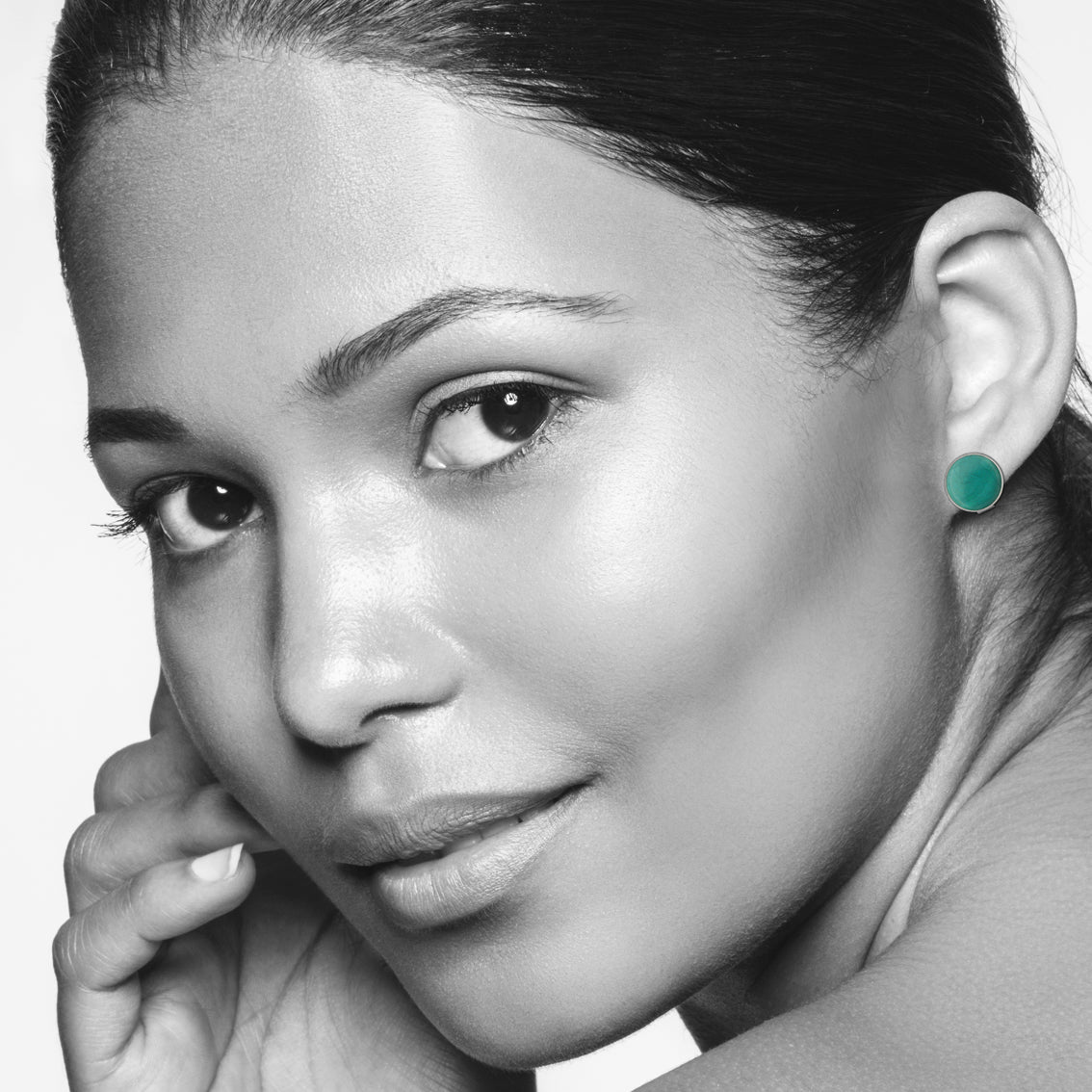 ASTRE MEDIUM CIRCLE CLIP-ON EARRINGS - F136