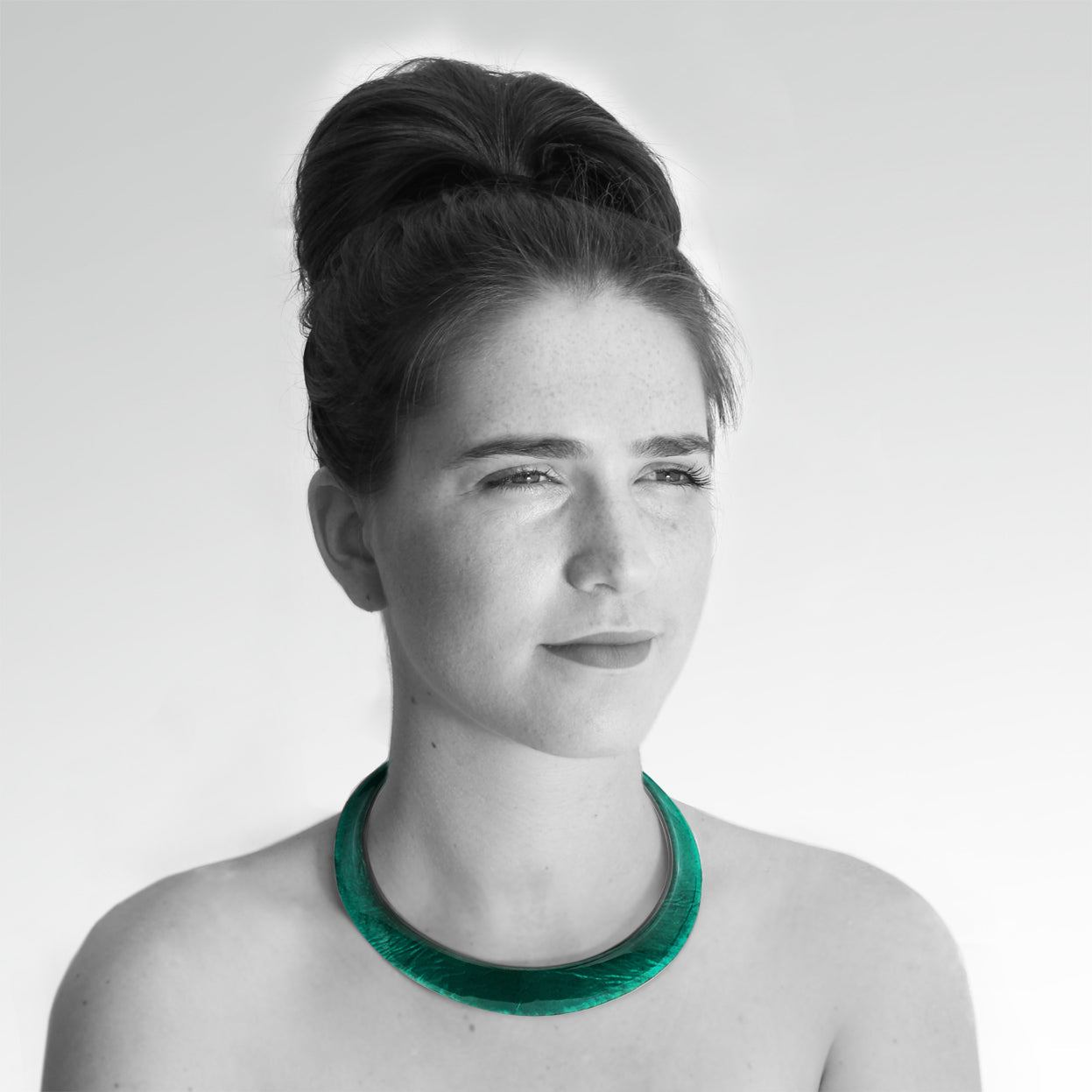 ASTRE MONOCOLOR ADJUSTABLE FITTED NECKLACE - F111