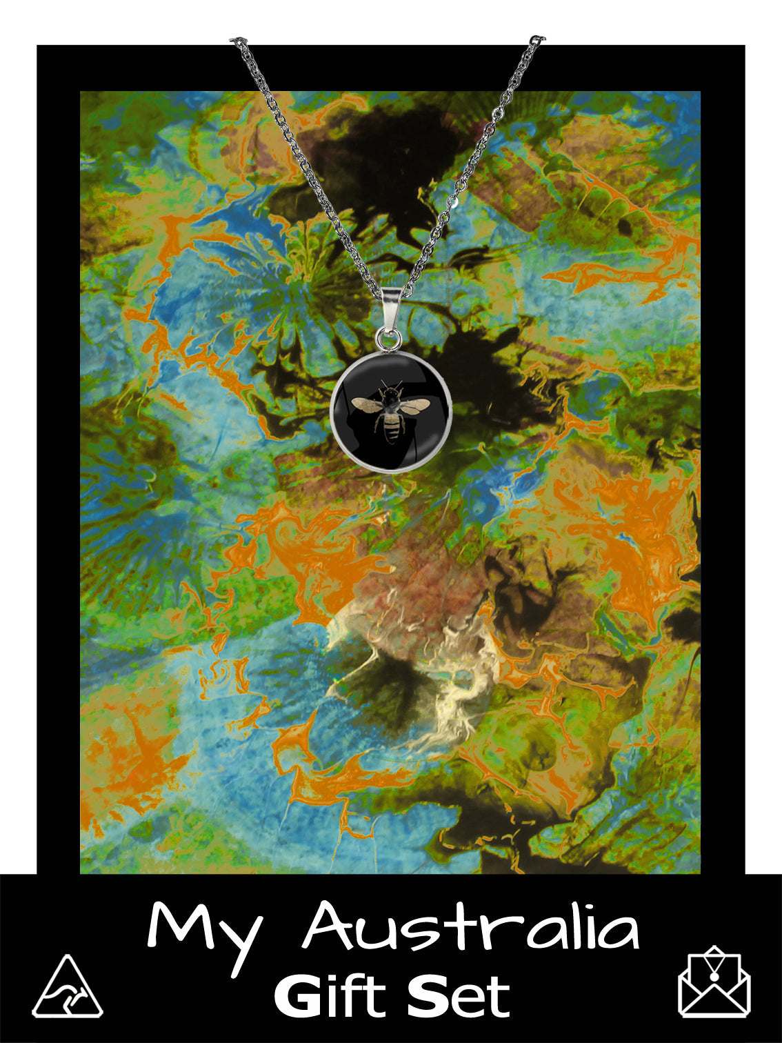 CARD AND YOUR FAVORITE INSECTS GIFT SET - MAG003