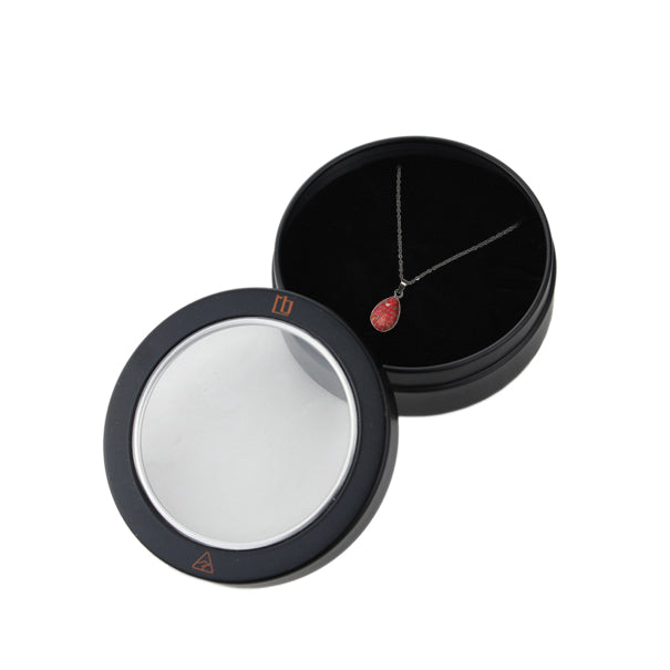 BIANCA MY COUNTRY XS DROP PENDANT ON A CHAIN NECKLACE - SD435 - in Circle Box