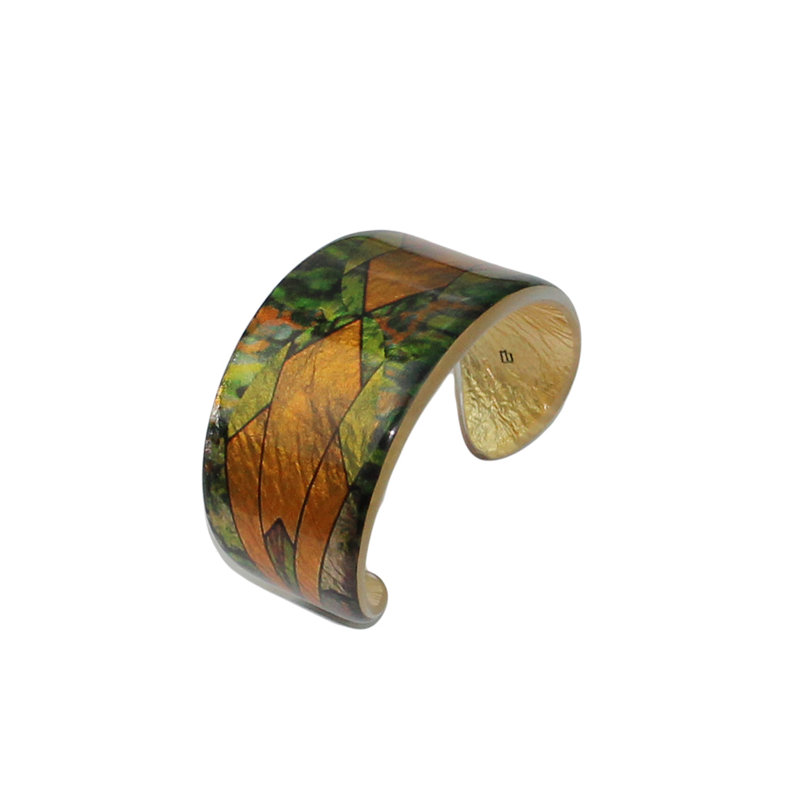 CICADAS ART DECO STYLE ADJUSTABLE WIDE BRACELET - D243