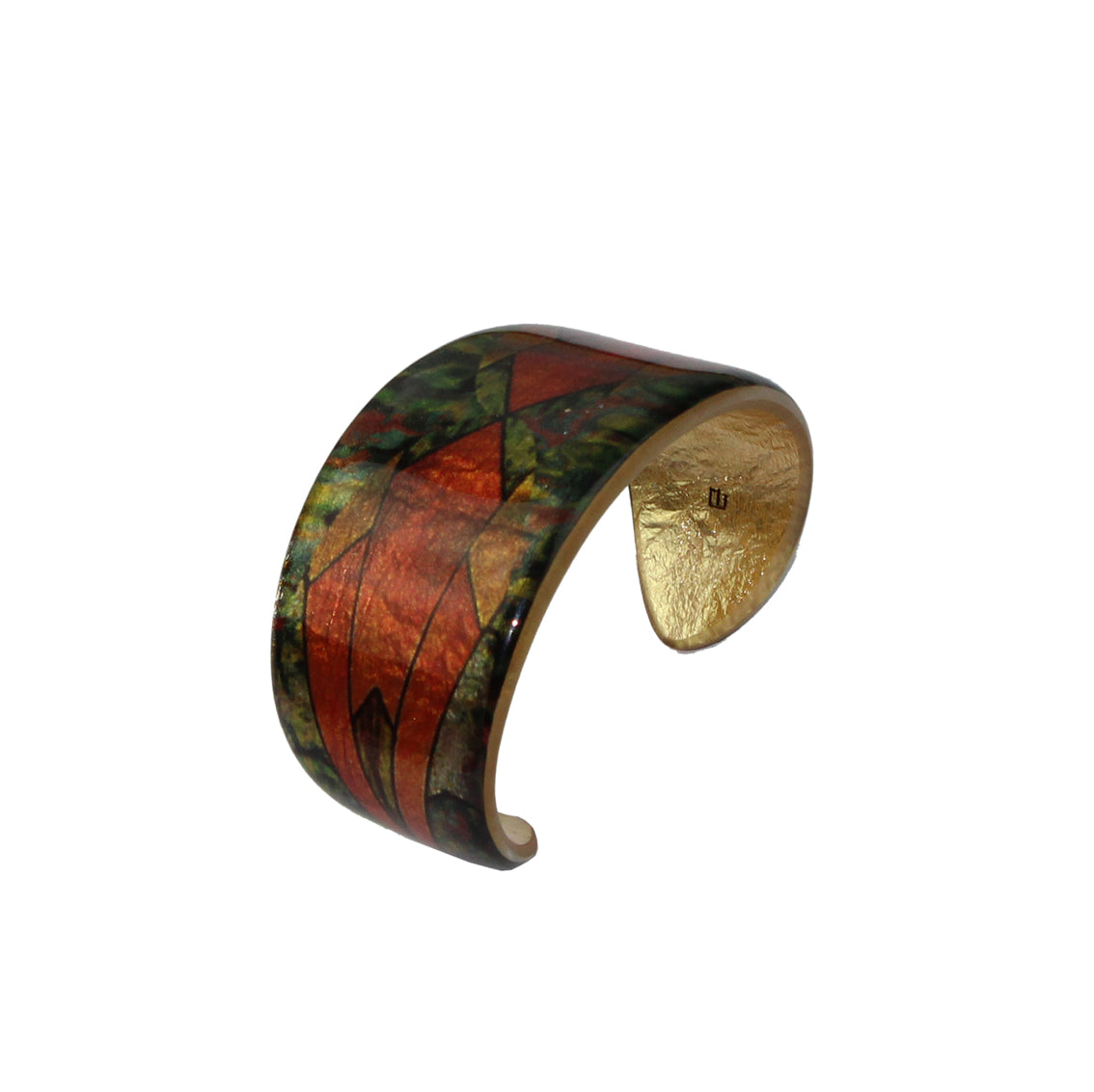 CICADAS ART DECO STYLE ADJUSTABLE WIDE BRACELET - D243