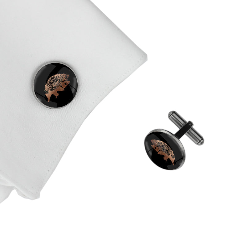ECHIDNA CIRCLE ELEGANT CUFFLINKS - MFY172