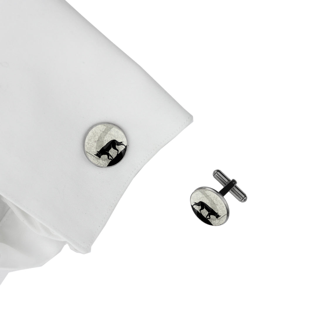 DINGO CIRCLE ELEGANT CUFFLINKS - MFY206