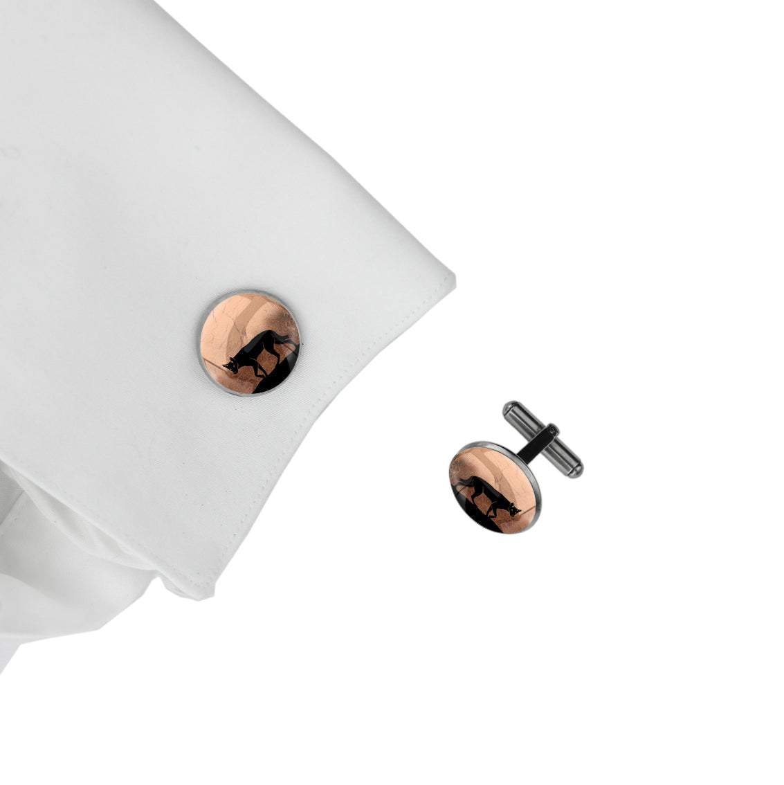DINGO CIRCLE ELEGANT CUFFLINKS - MFY206