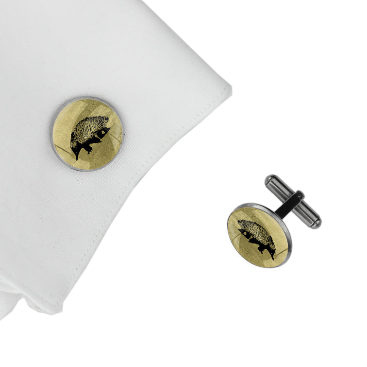ECHIDNA CIRCLE ELEGANT CUFFLINKS - MFY172