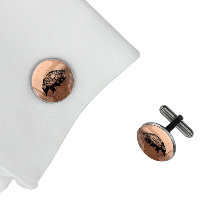ECHIDNA CIRCLE ELEGANT CUFFLINKS - MFY172