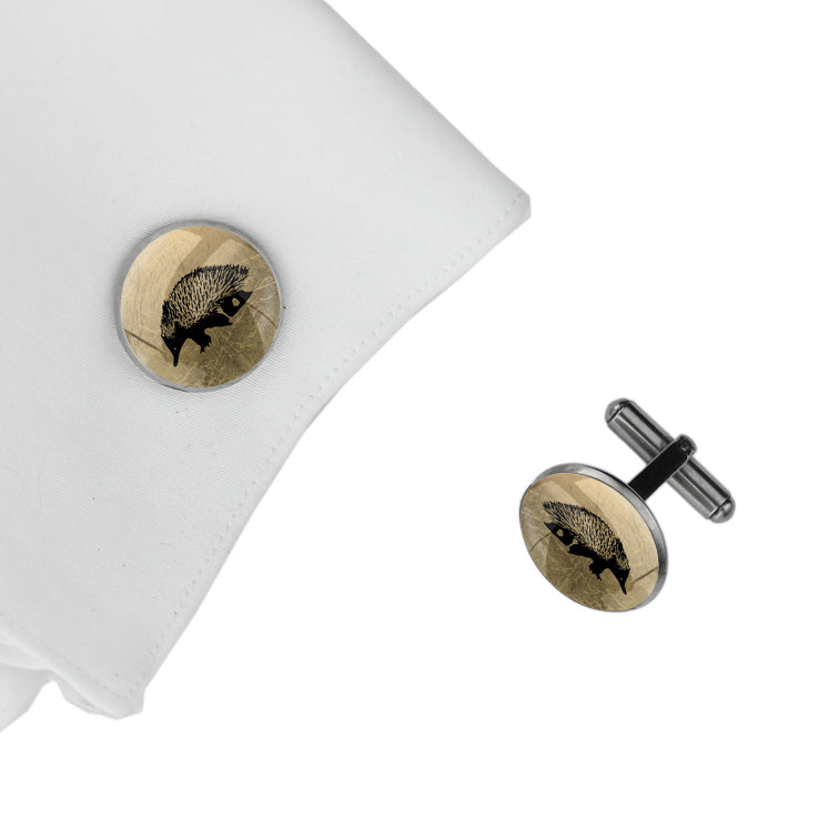 ECHIDNA CIRCLE ELEGANT CUFFLINKS - MFY172