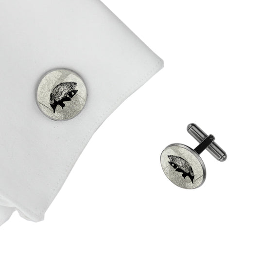 ECHIDNA CIRCLE ELEGANT CUFFLINKS - MFY172