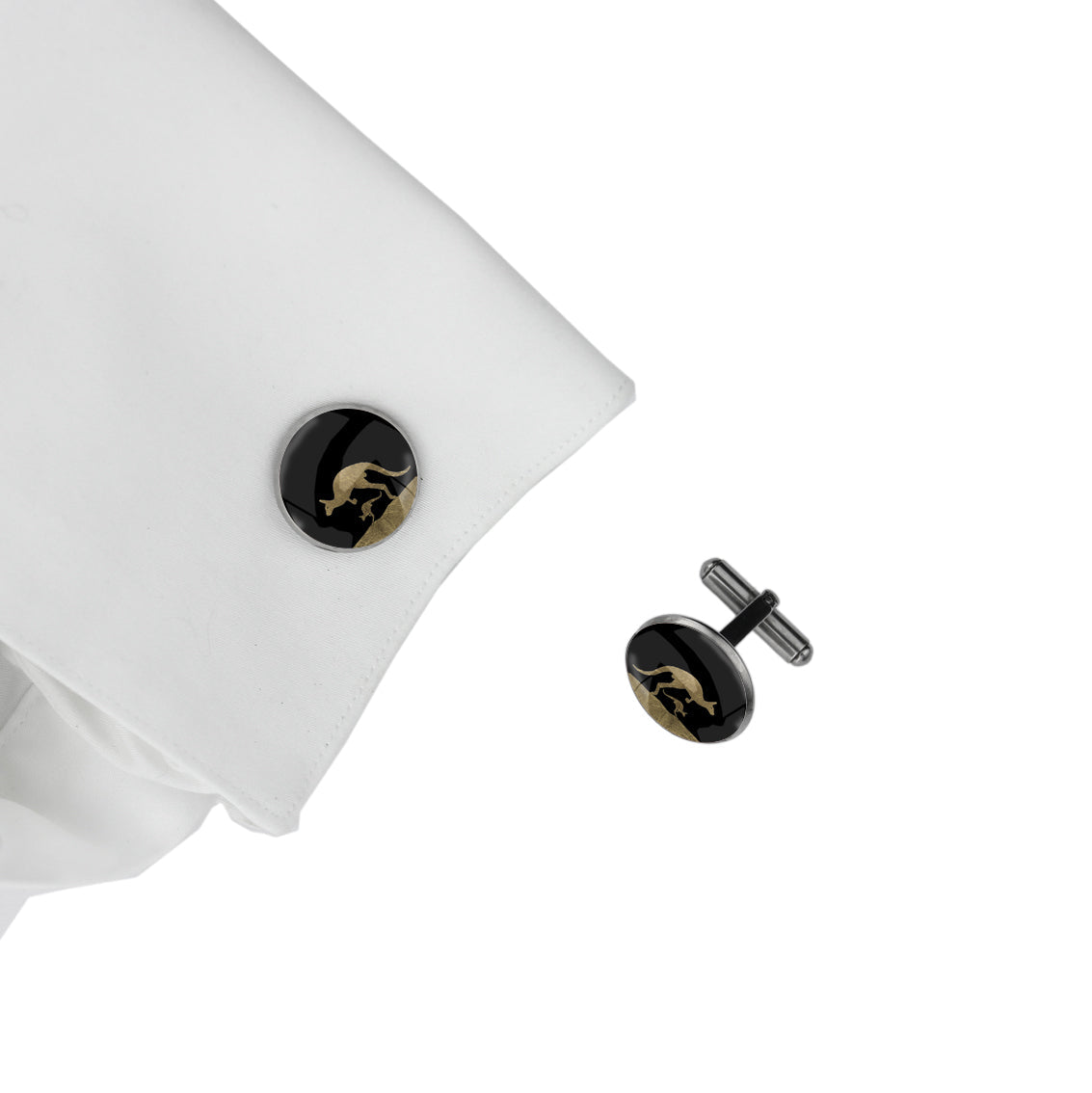KANGAROO CIRCLE ELEGANT CUFFLINKS - MFY136