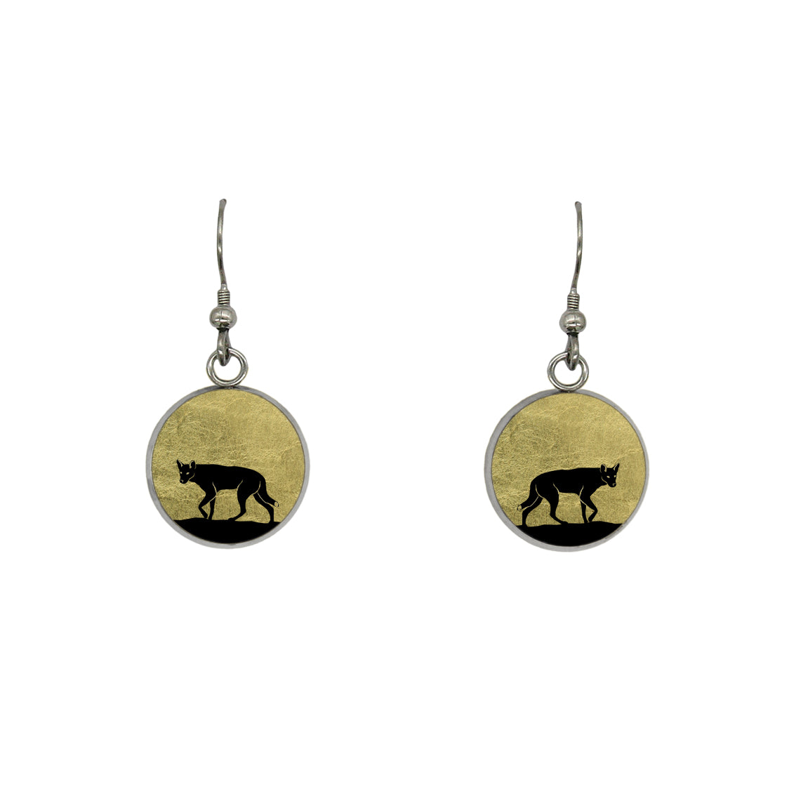 DINGO DANGLE DROP CIRCLE EARRINGS - MFY208S - on Satchel