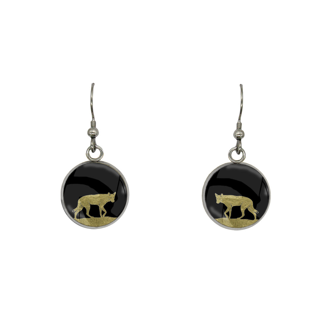 DINGO DANGLE DROP CIRCLE EARRINGS - MFY208S - on Satchel