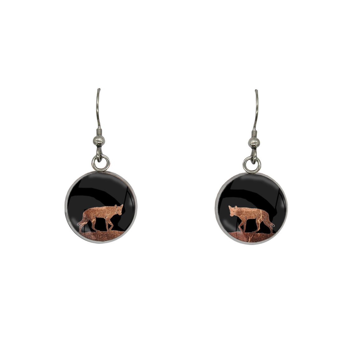 DINGO DANGLE DROP CIRCLE EARRINGS - MFY208S - on Satchel