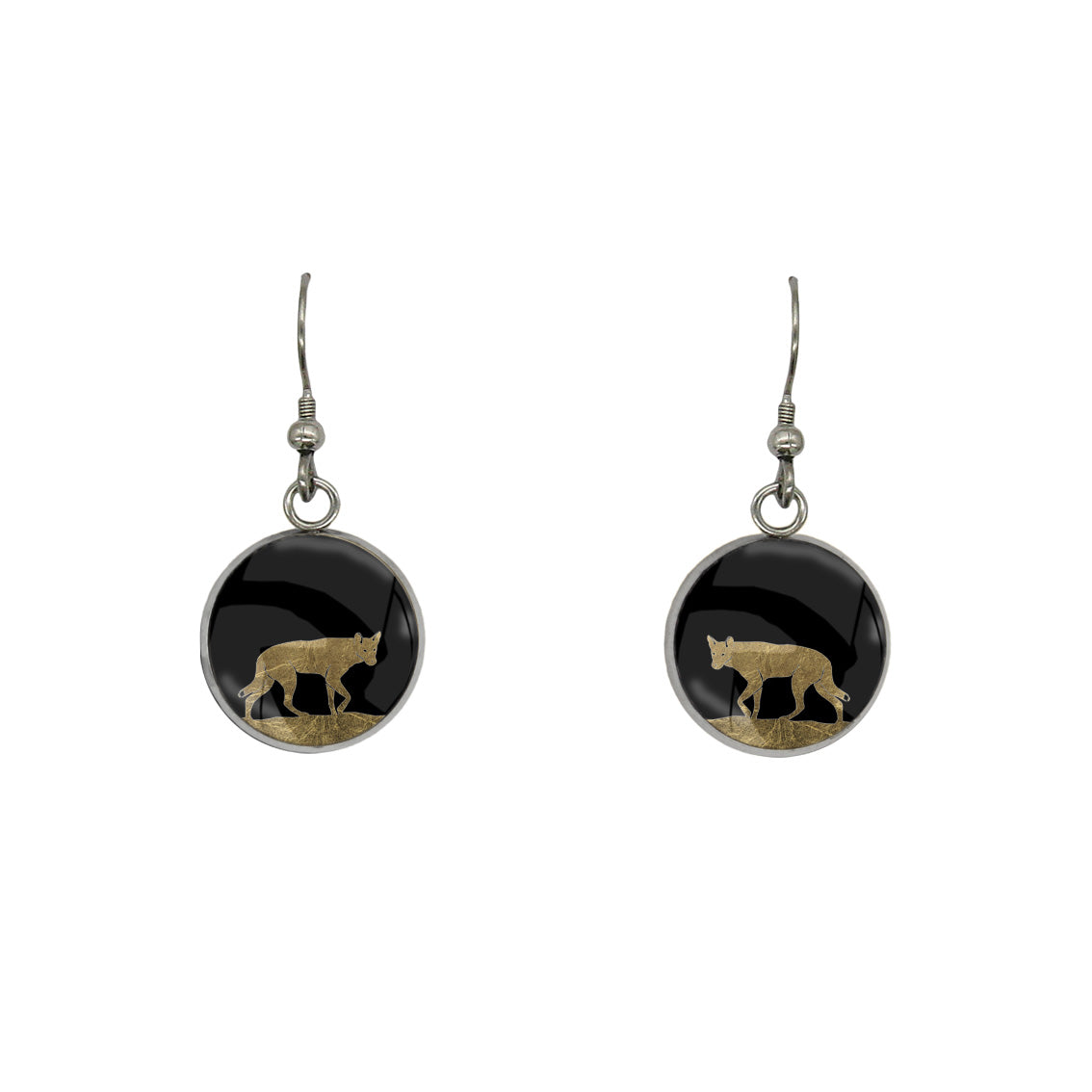 DINGO DANGLE DROP CIRCLE EARRINGS - MFY208S - on Satchel