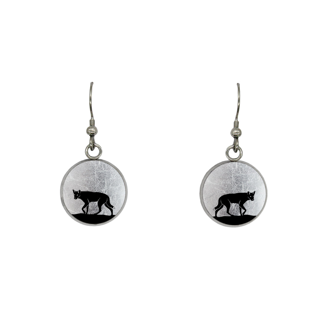 DINGO DANGLE DROP CIRCLE EARRINGS - MFY208S - on Satchel