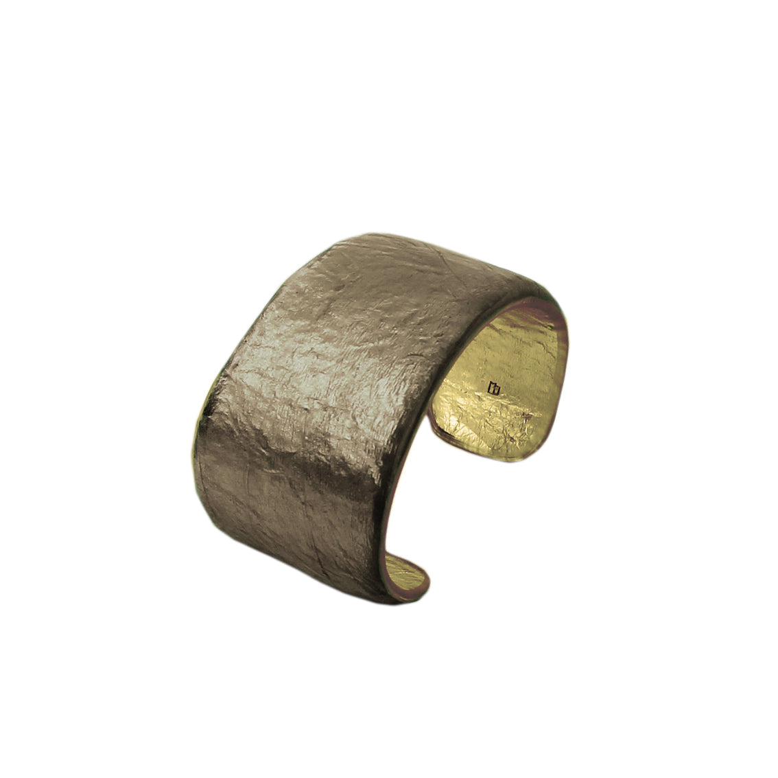 DOUCE ROCAILLE ROCK SHAPE ROUGH SURFACE MONOCOLOR ADJUSTABLE STATEMENT BRACELET - F011