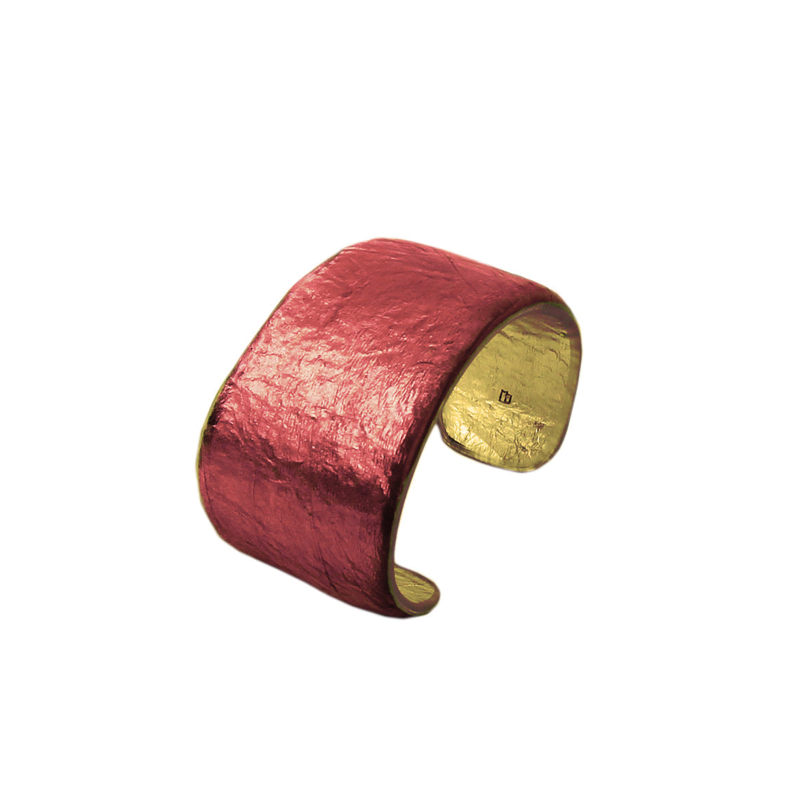 DOUCE ROCAILLE ROCK SHAPE ROUGH SURFACE MONOCOLOR ADJUSTABLE STATEMENT BRACELET - F011