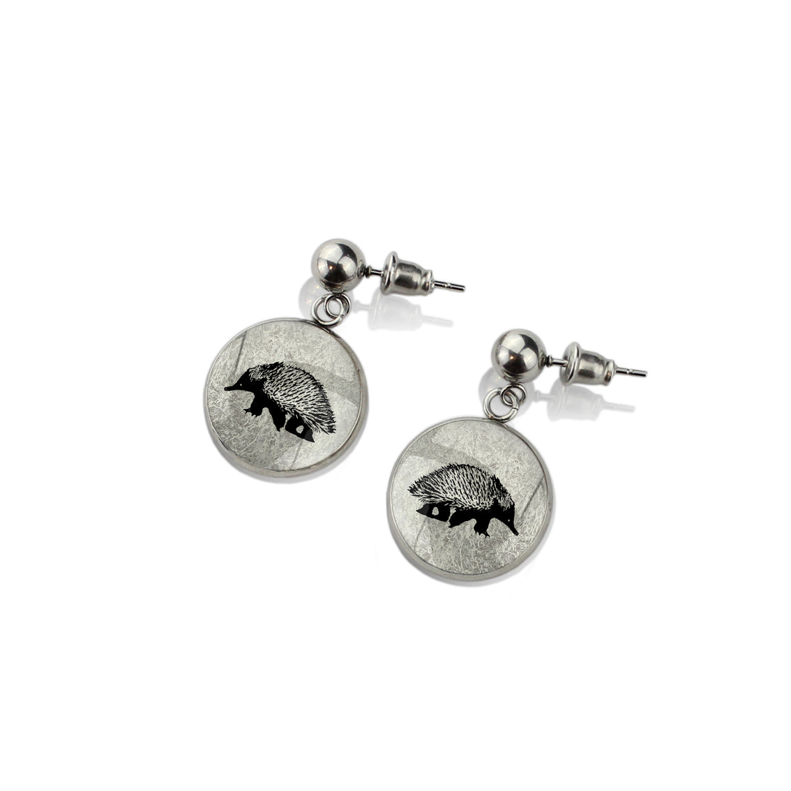 ECHIDNA DANGLE DROP CIRCLE EARRINGS - MFY173S - on Satchel