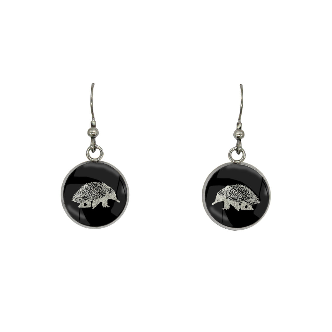 ECHIDNA DANGLE DROP CIRCLE EARRINGS - MFY173S - on Satchel