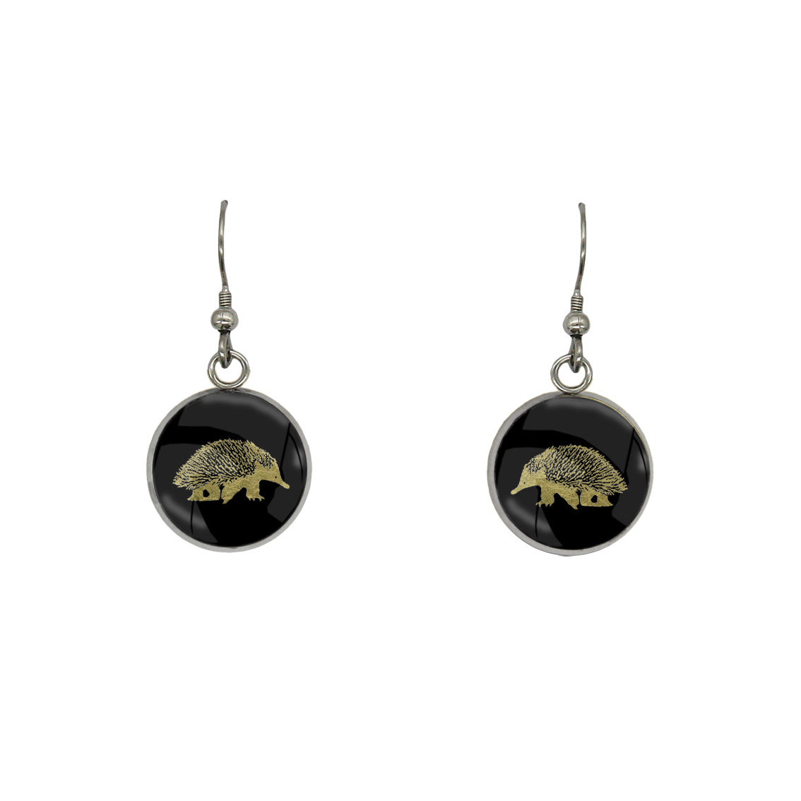 ECHIDNA DANGLE DROP CIRCLE EARRINGS - MFY173S - on Satchel
