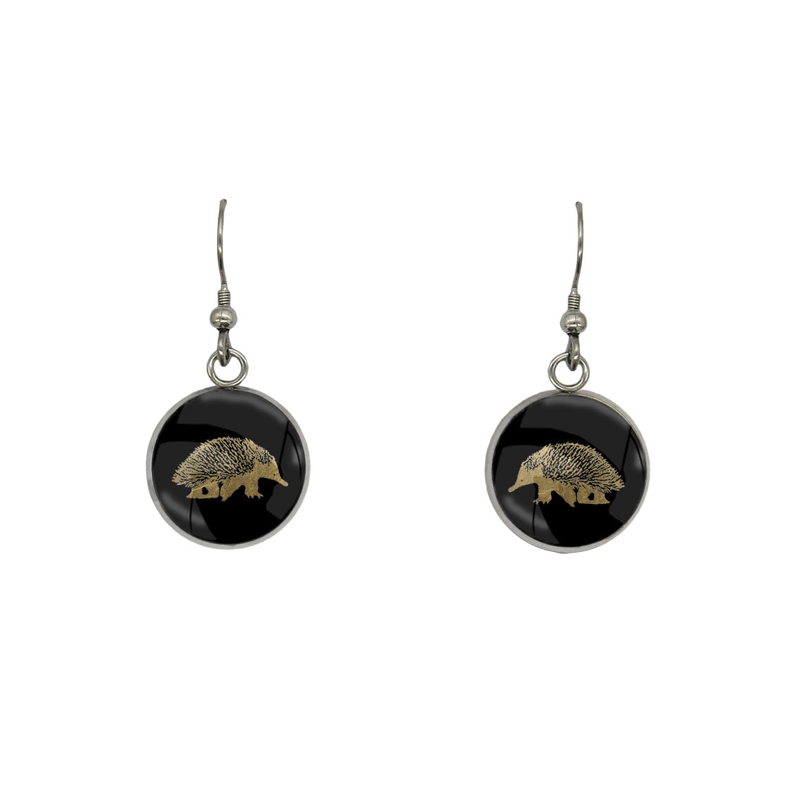 ECHIDNA DANGLE DROP CIRCLE EARRINGS - MFY173S - on Satchel