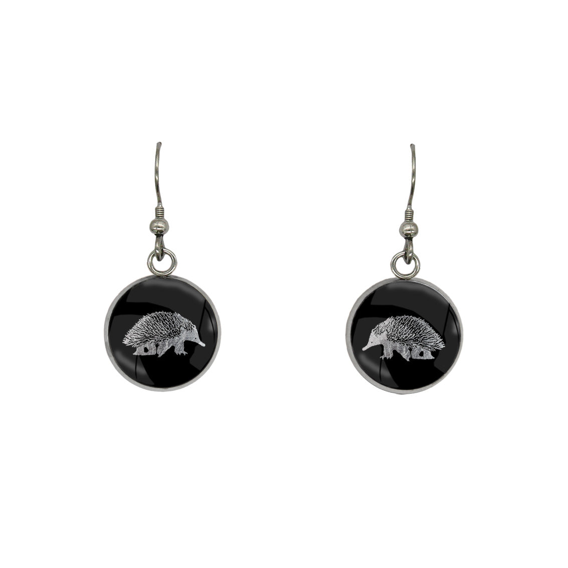 ECHIDNA DANGLE DROP CIRCLE EARRINGS - MFY173S - on Satchel