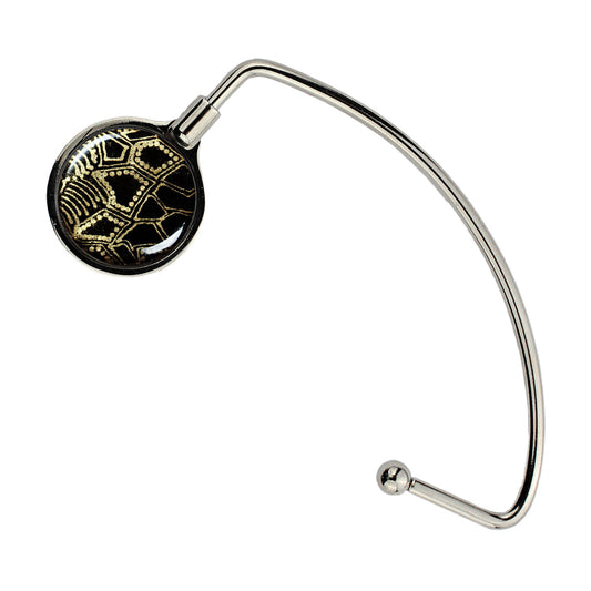 ELSIE GOLD AND BLACK ELEGANT HANDBAG HOOK - SD242