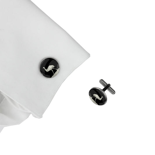 EMU CIRCLE ELEGANT CUFFLINKS - MFY216