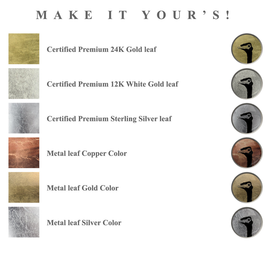 EMU CLOSE-UP DANGLE DROP CIRCLE EARRINGS - MFY217 - in Circle Box